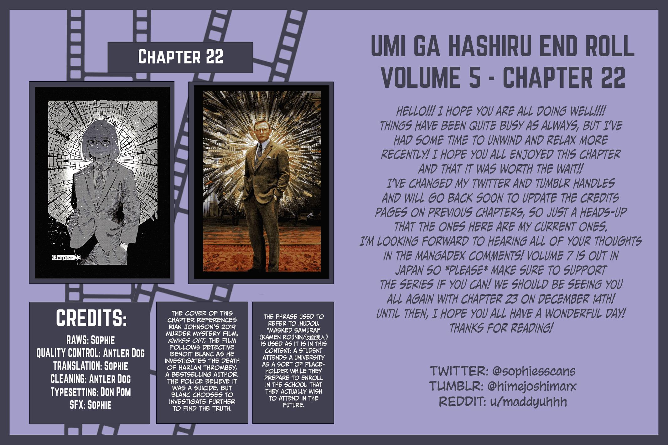Umi ga Hashiru End Roll Chapter 22 28