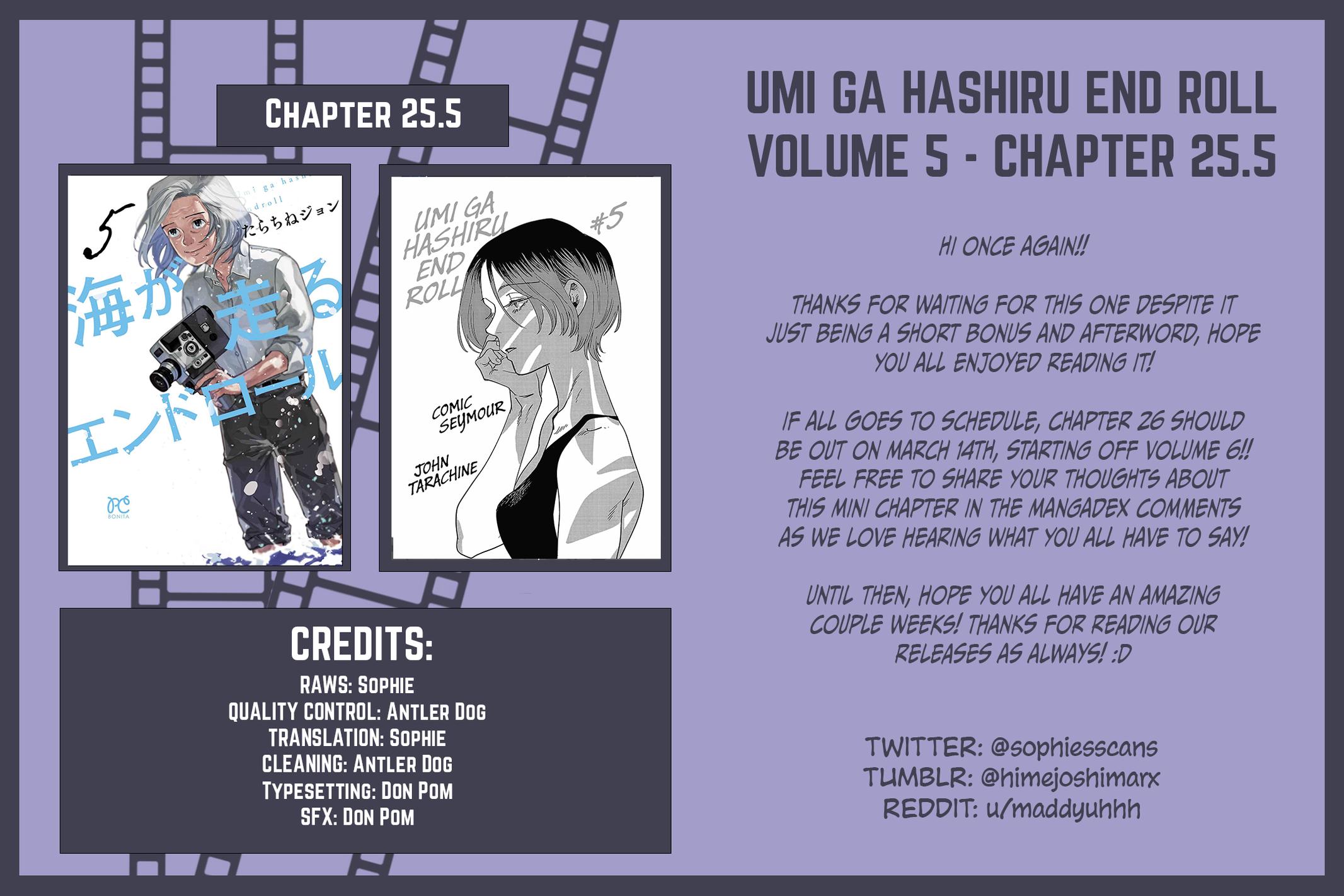 Umi ga Hashiru End Roll Chapter 25.5 9