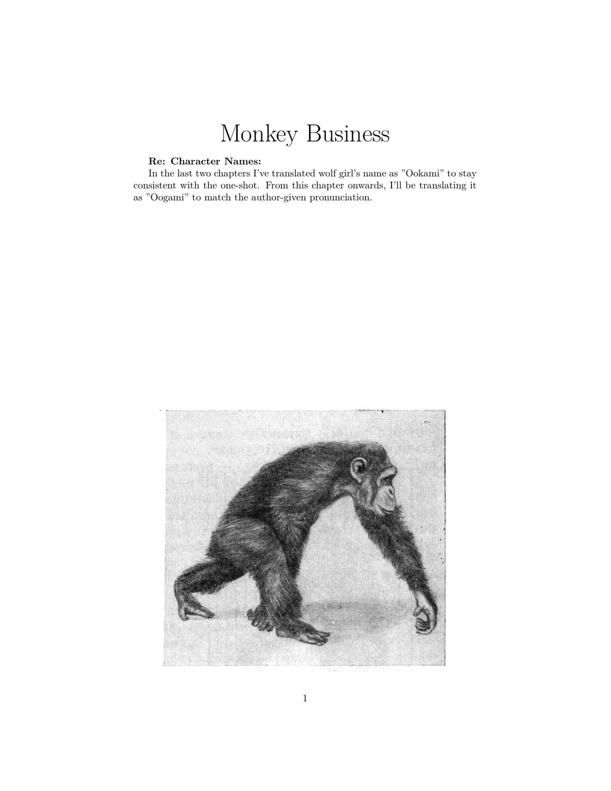 Wolf-chan wa Sumashitai Chapter 3 19