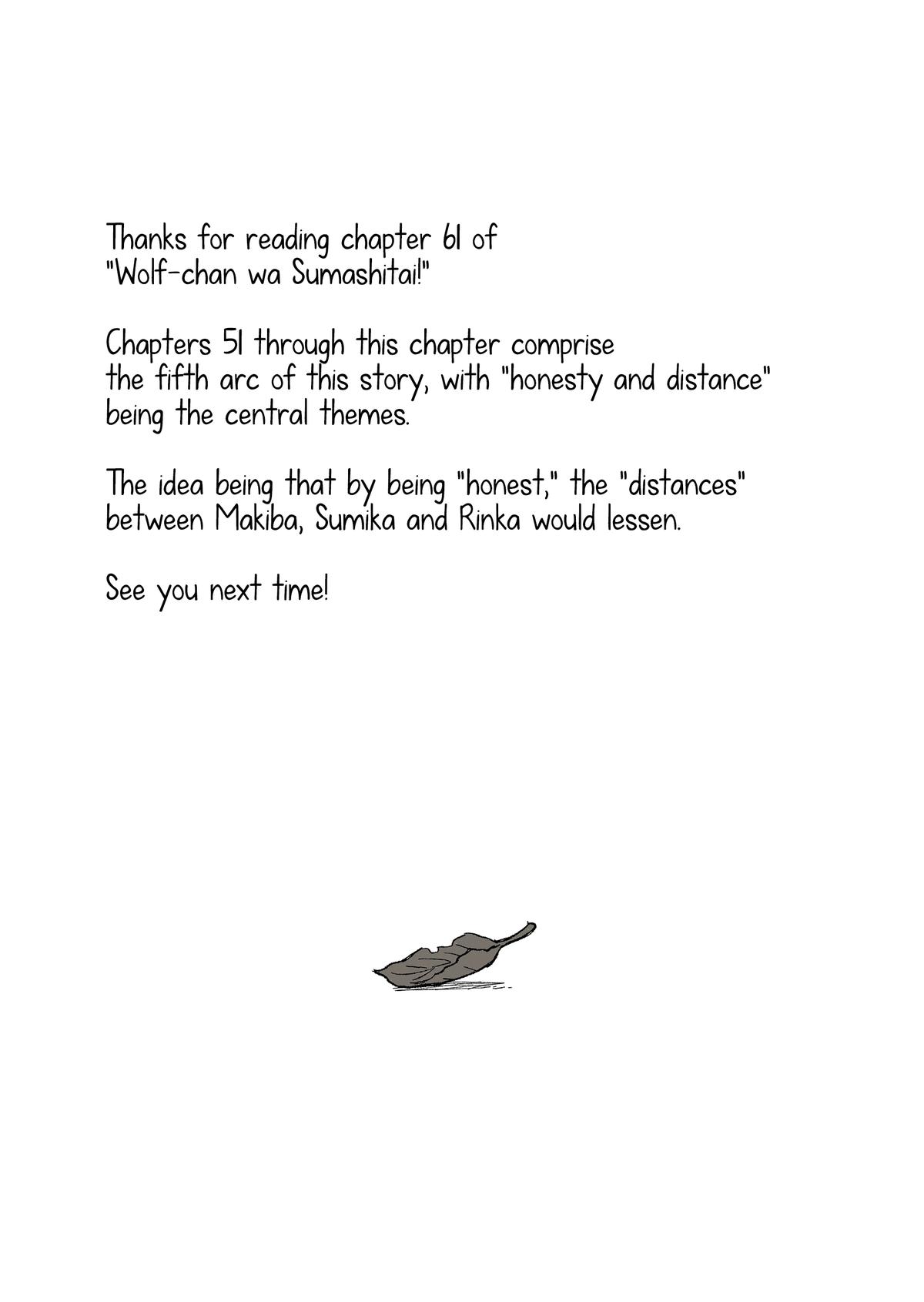 Wolf-chan wa Sumashitai Chapter 61 19